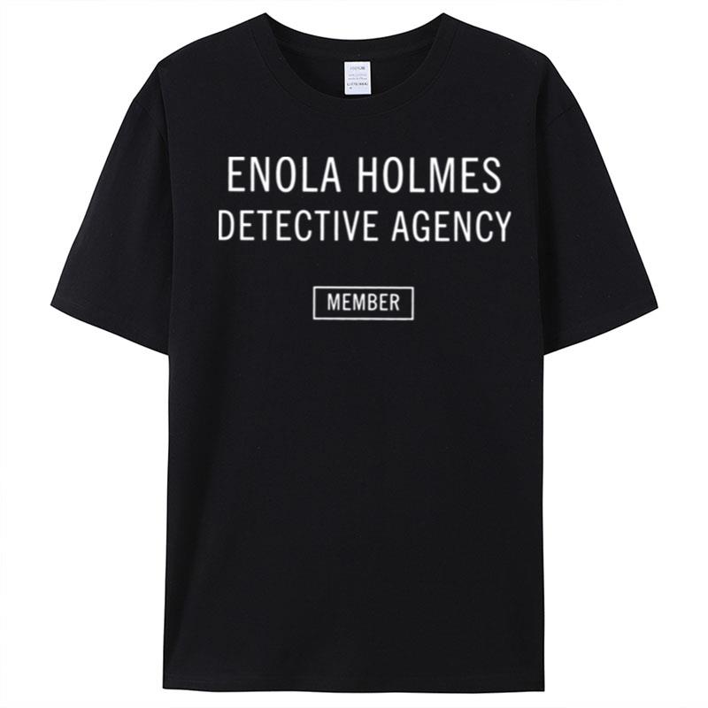 Original Enola Holmes Detective Agency Member T-Shirt Unisex