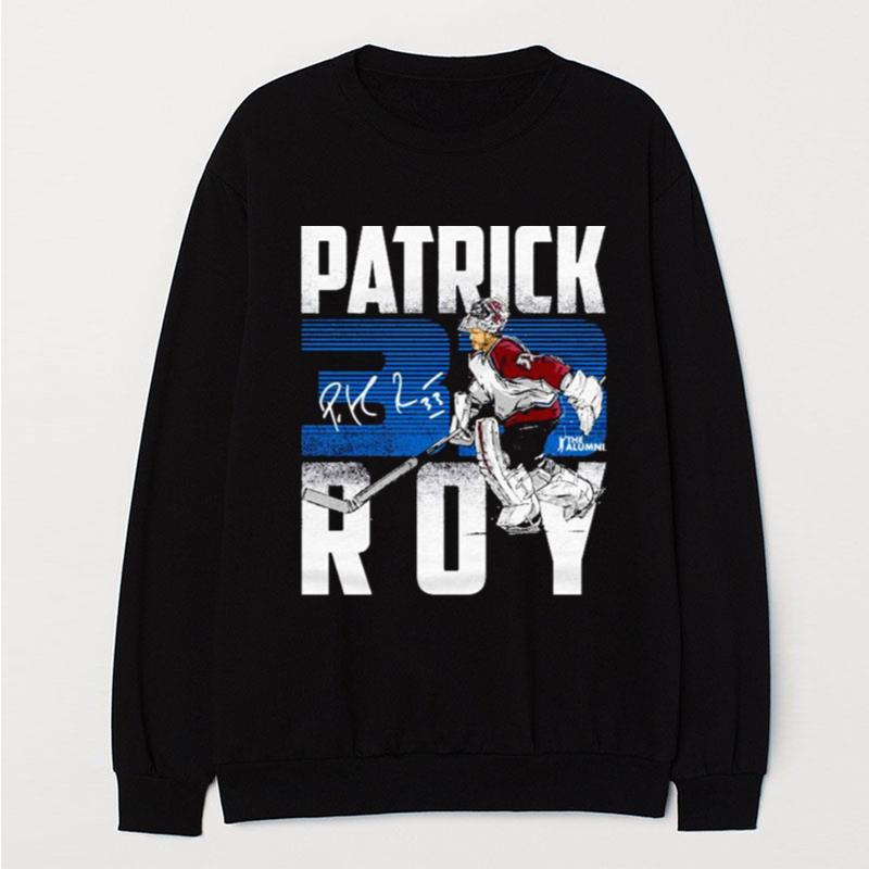 Patrick Roy 33 Colorado Avalanche Signature T-Shirt Unisex