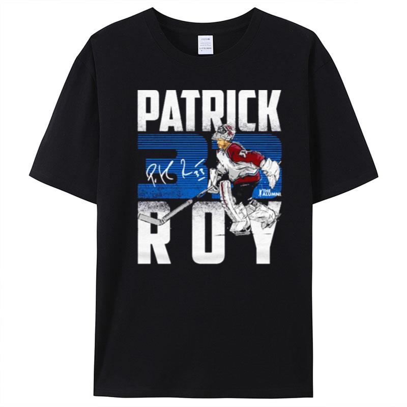 Patrick Roy 33 Colorado Avalanche Signature T-Shirt Unisex