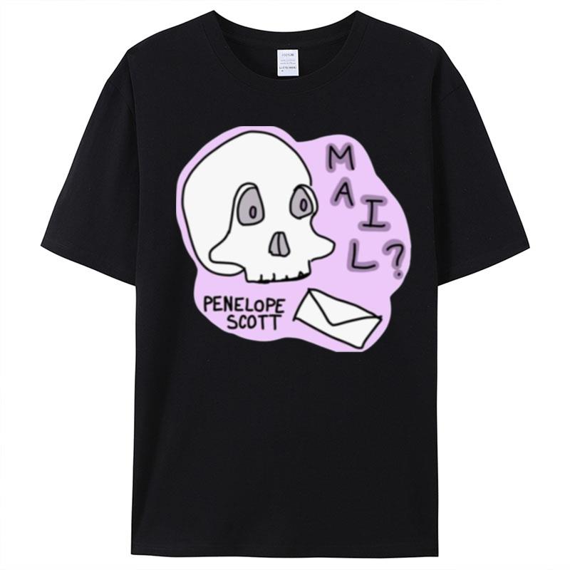 Penelope Scott Skeleton Mail T-Shirt Unisex