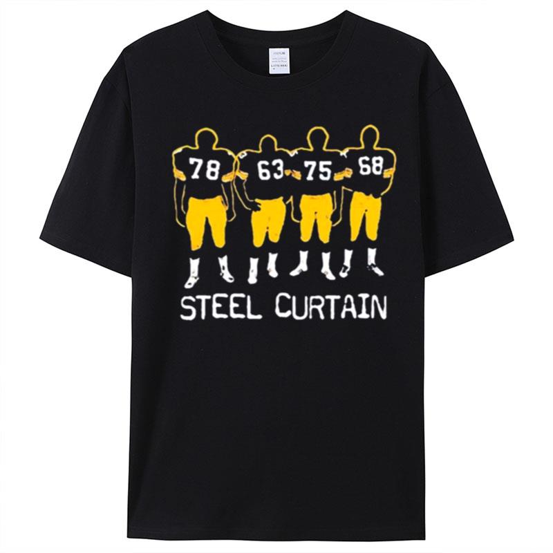 Pittsburgh Steelers Steel Curtain T-Shirt Unisex