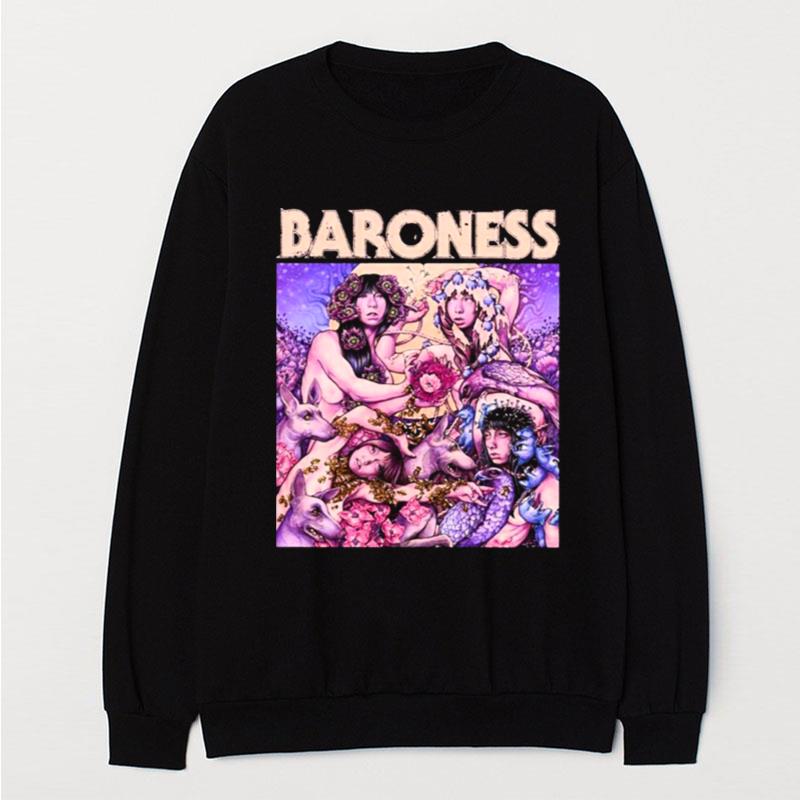 Princess Mermaid Hypebeast Band Design Baroness T-Shirt Unisex