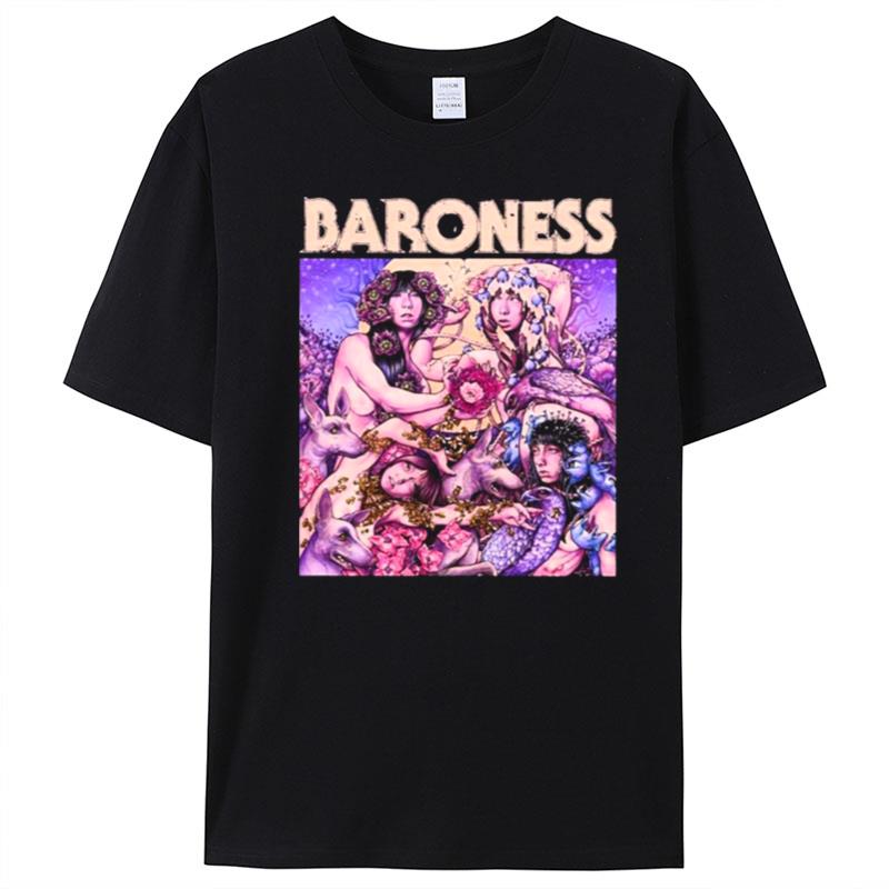 Princess Mermaid Hypebeast Band Design Baroness T-Shirt Unisex