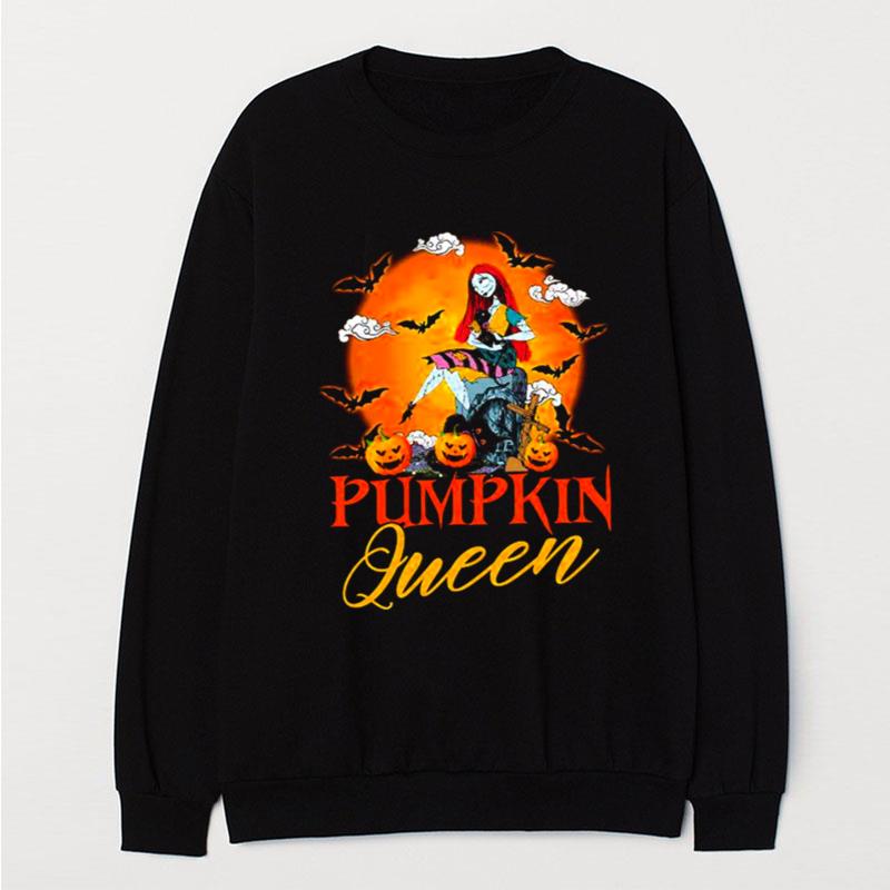 Pumpkin Queen Sally Nightmare Before Christmas Halloween T-Shirt Unisex