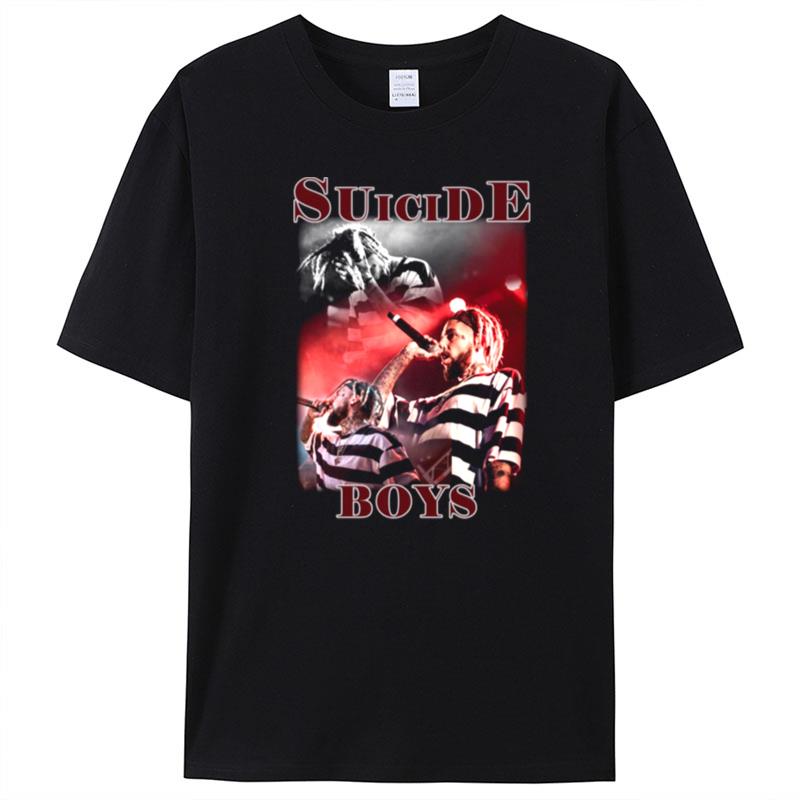 Rap Music Duo Suicideboys $Uicideboy$ Vintage Retro Bootleg 90S Graphic T-Shirt Unisex