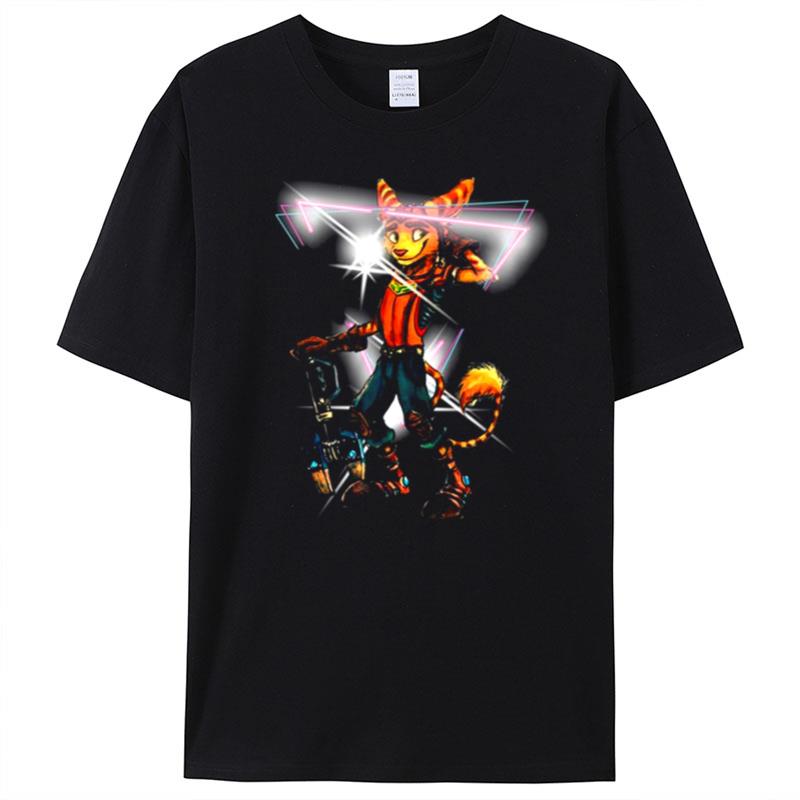 Ratchet Art Character Design Kids Star T-Shirt Unisex