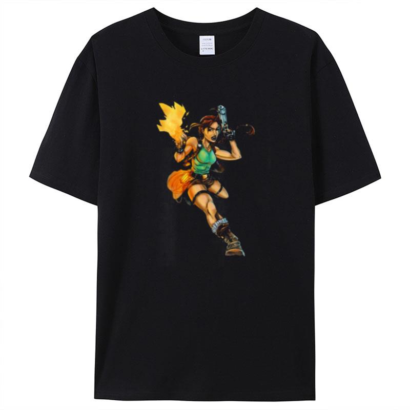 Reloaded Guns Tomb Raider T-Shirt Unisex