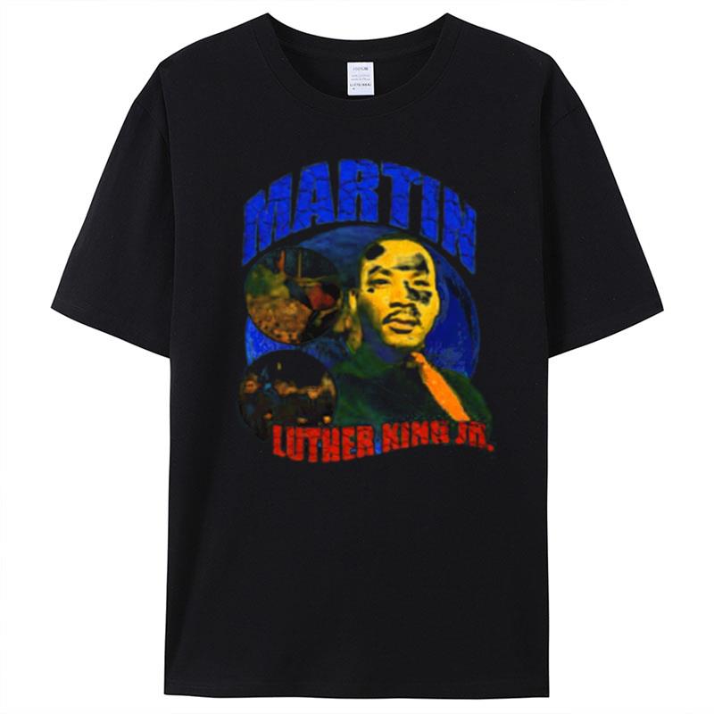 Retro Black History Month The King Martin Luther King Jr T-Shirt Unisex