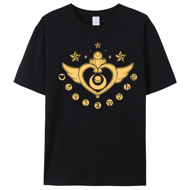 Sailor Moon Icon Yellow T-Shirt Unisex