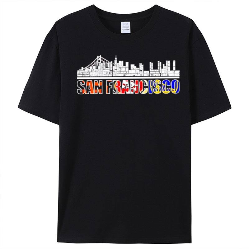 San Francisco City Sport Teams T-Shirt Unisex