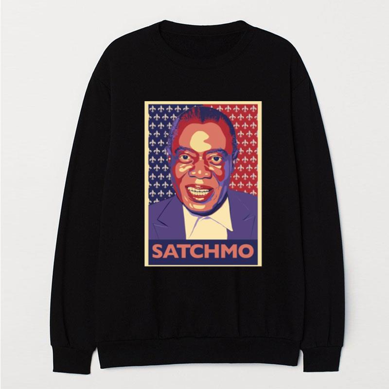 Satchmo Graphic Louis Armstrong T-Shirt Unisex