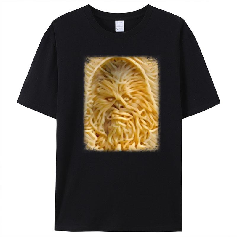 Star Wars Chewbacca Sphagetti T-Shirt Unisex