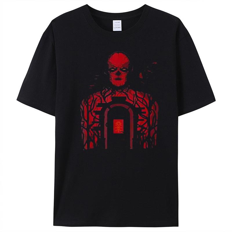 Stranger Things 4 Vecna Door Inside T-Shirt Unisex