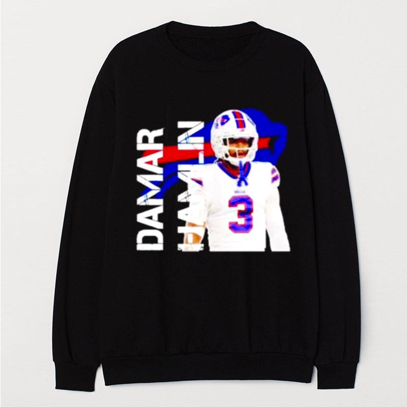 Strong Damar Hamlin Football Player Buffalo Bills T-Shirt Unisex