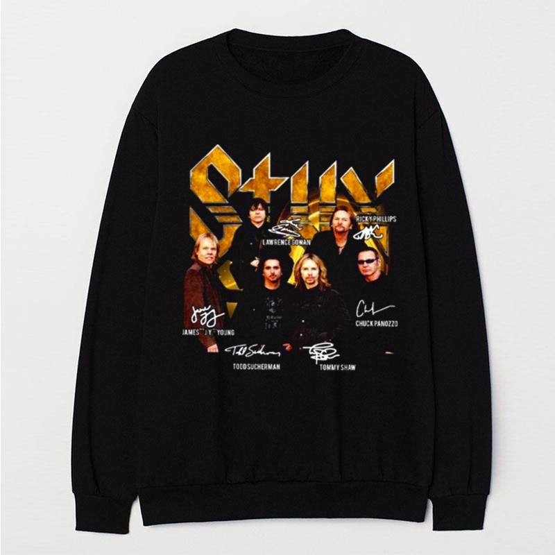 Styx Signature Rock Band Vintage T-Shirt Unisex