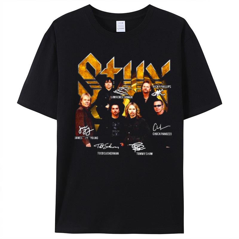 Styx Signature Rock Band Vintage T-Shirt Unisex