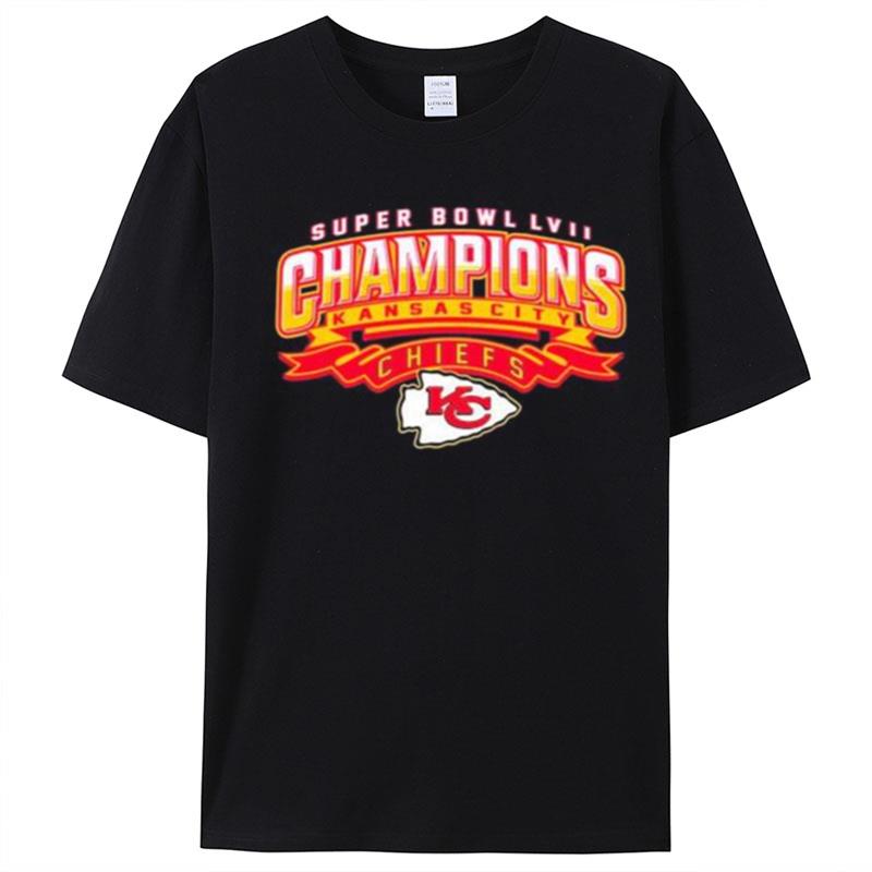 Super Bowl Lvii Champions Kansas City Chiefs T-Shirt Unisex