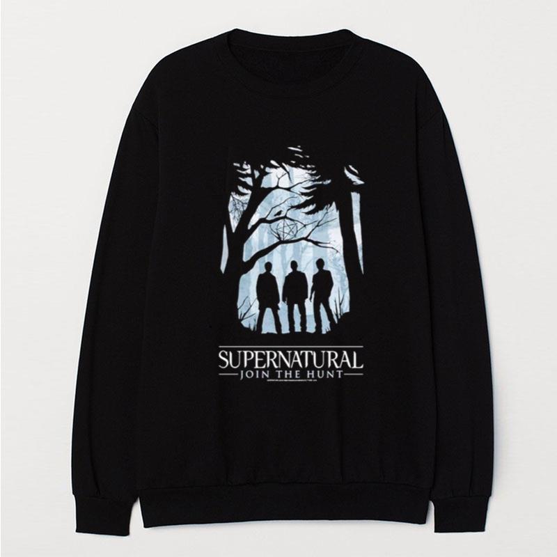 Supernatural Forest Silhouettes T-Shirt Unisex