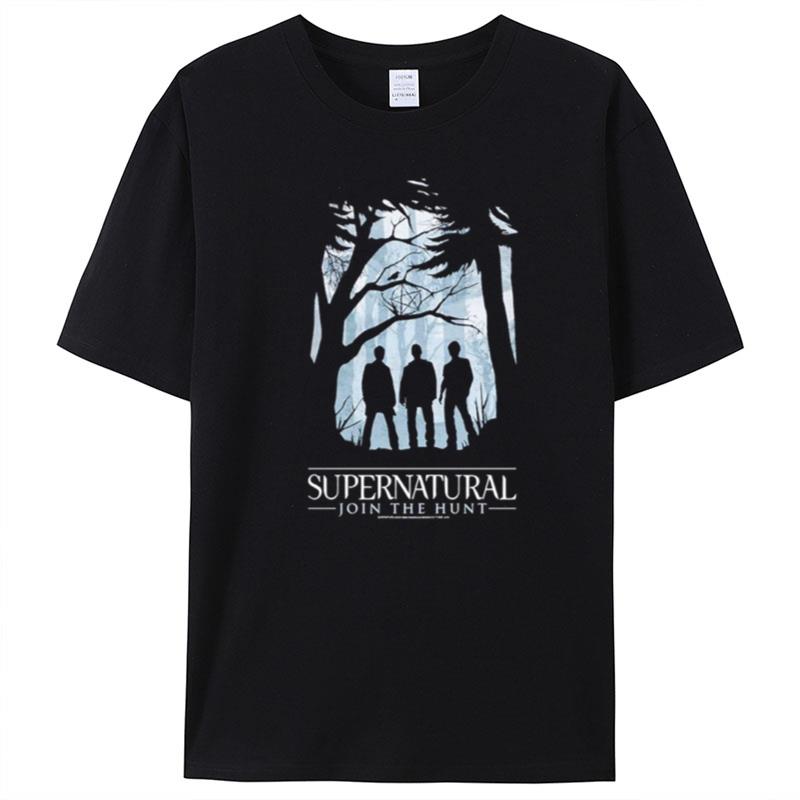 Supernatural Forest Silhouettes T-Shirt Unisex