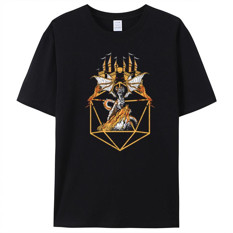 Tabletop Board Game Rpg Gamer Dice Gaming Dungeon T-Shirt Unisex