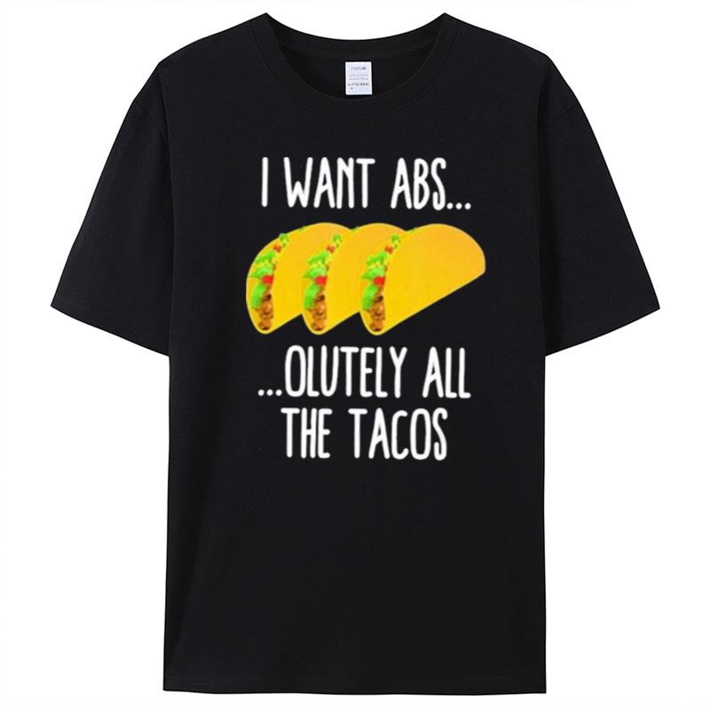 Tacos Saying Fitness Exercise Lovers Taqueri T-Shirt Unisex