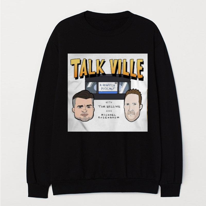 Talkville Tom Welling And Michael Rosenbaum T-Shirt Unisex