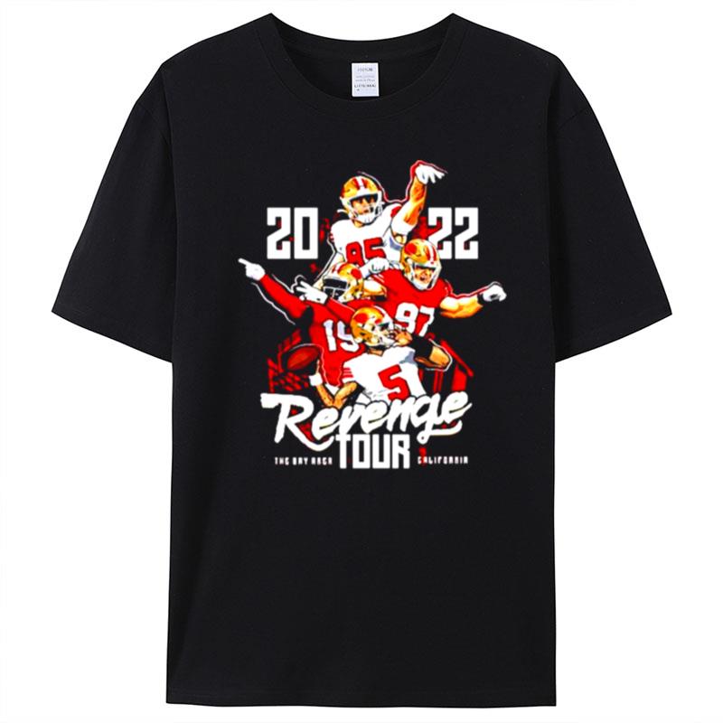 Tampa Bay Buccaneers Revenge Tour The Bay Area California T-Shirt Unisex