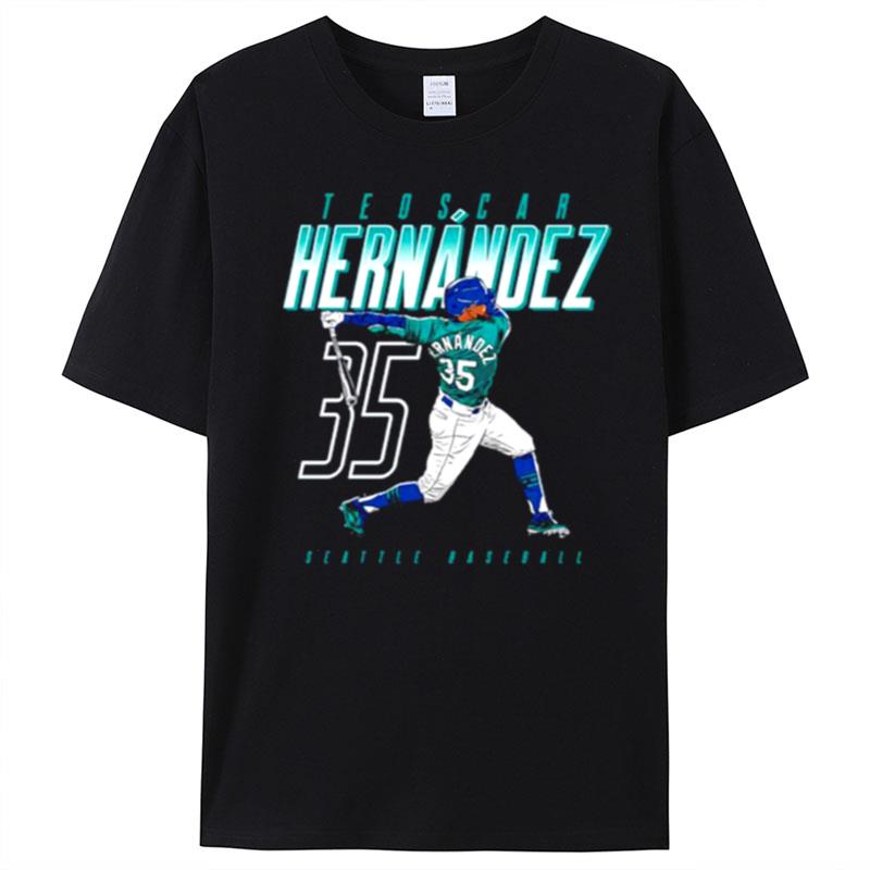 Teoscar Hernández Seattle Baseball T-Shirt Unisex