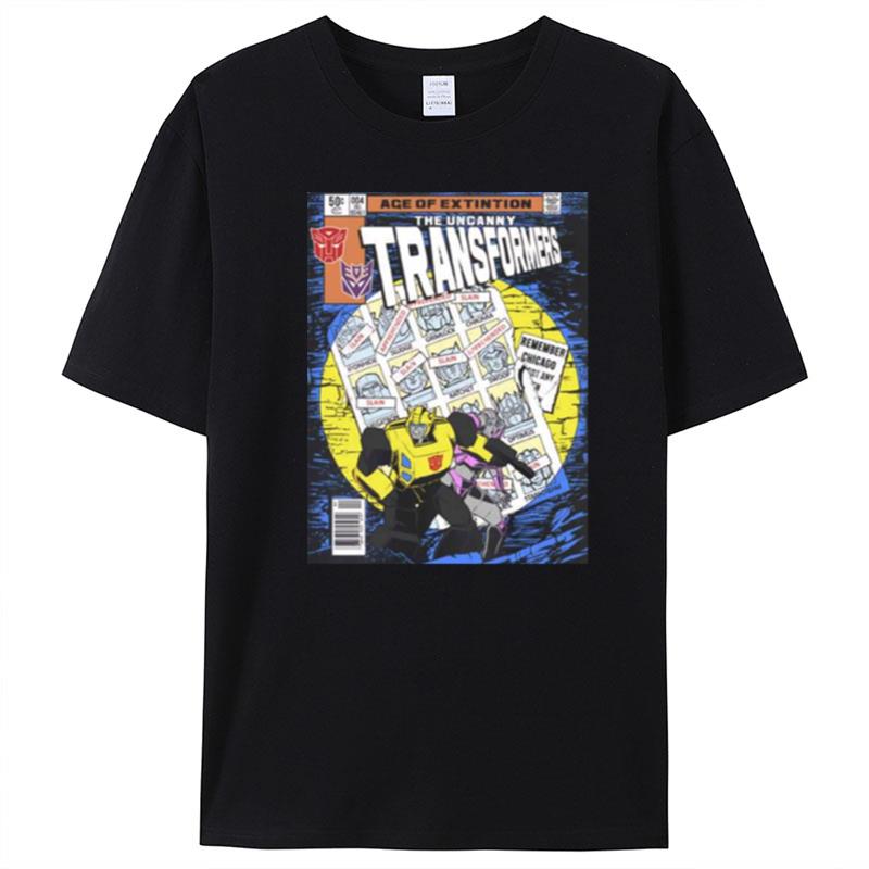 Tformers Age Of Extintion Transformers T-Shirt Unisex