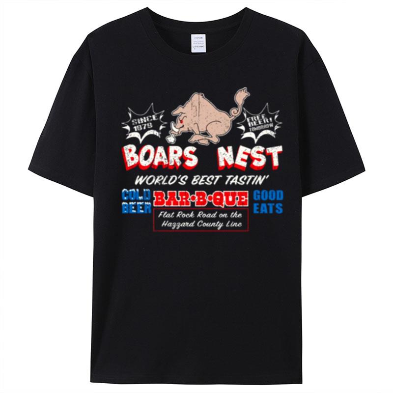 The Barbque The Boars Nest Dukes Of Hazzard T-Shirt Unisex