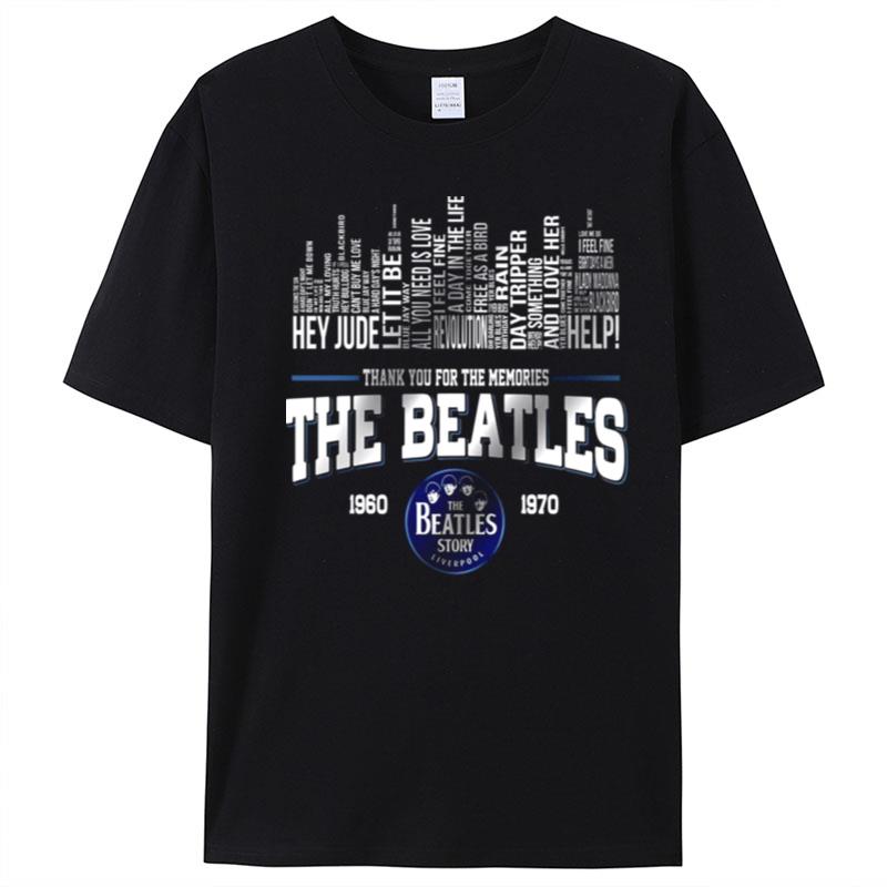 The Beatles 1960 1970 Thank You For The Memories T-Shirt Unisex