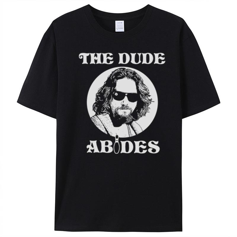 The Dude Abides Big Lebowski T-Shirt Unisex