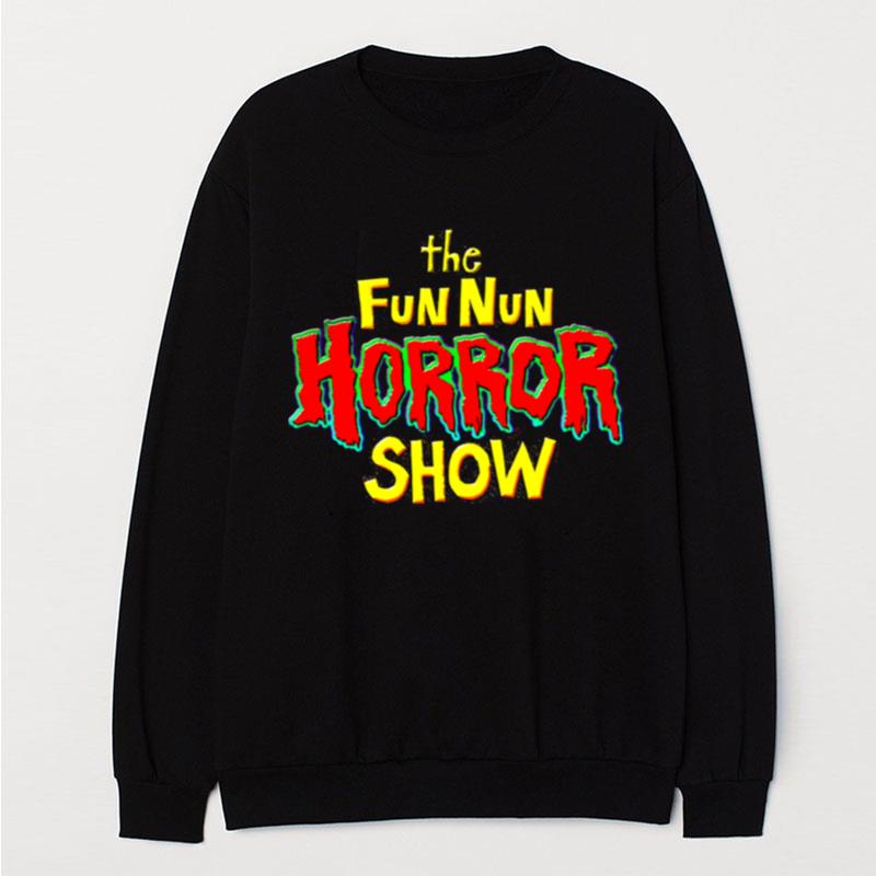 The Fun Nun Horror Show Vintage T-Shirt Unisex