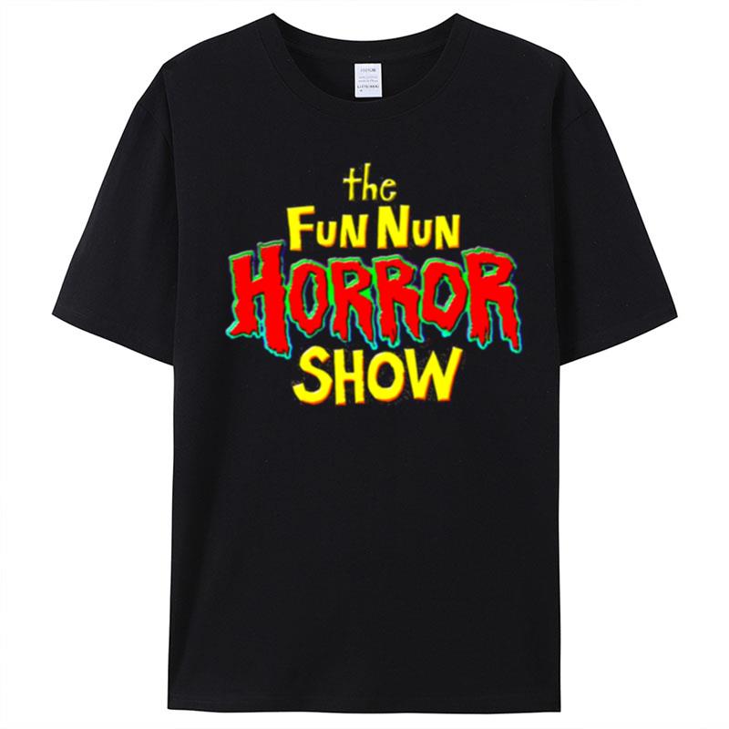 The Fun Nun Horror Show Vintage T-Shirt Unisex