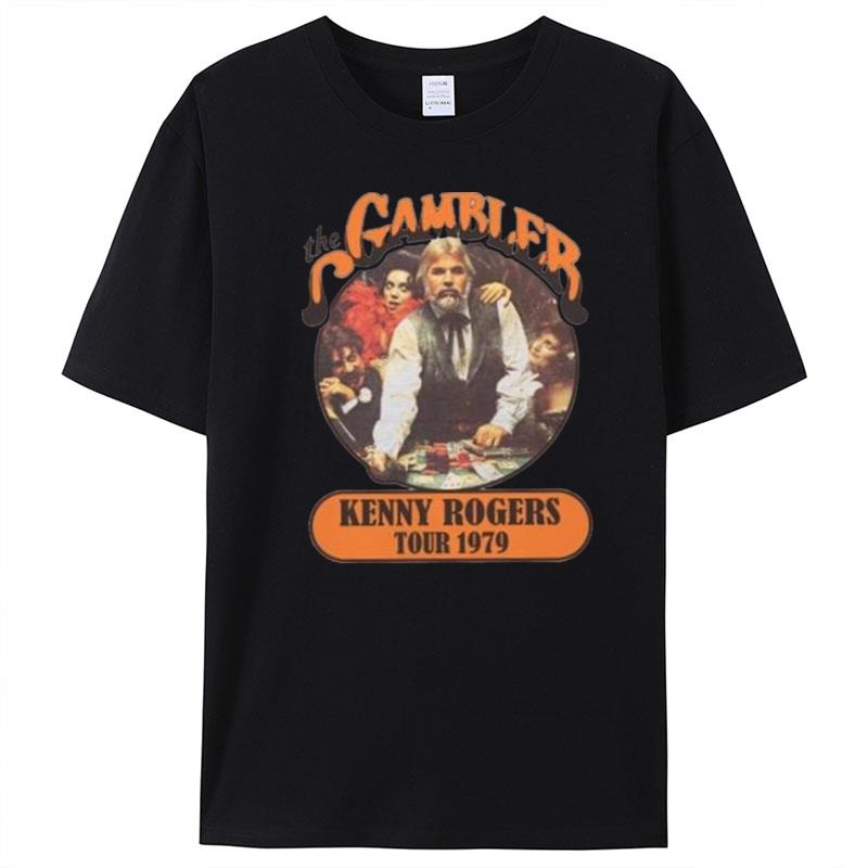 The Gambler Film Movie Kenny Rogers Tour 1979 Actor Mark Wahlberg Jim Bennett T-Shirt Unisex