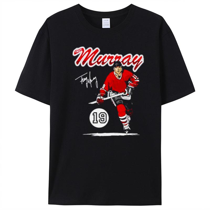 Troy Murray Chicago Blackhawks Retro Script T-Shirt Unisex