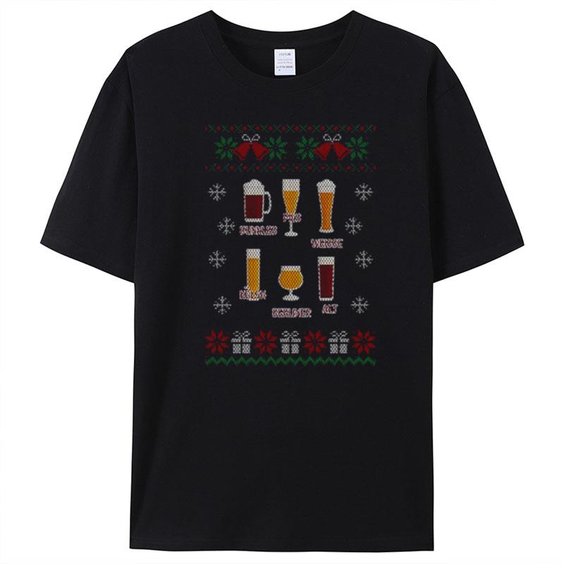 Ugly Beer Pils Wheat Christmas T-Shirt Unisex