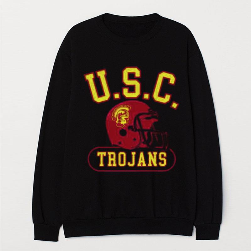 Usc Trojans Football Ringer T-Shirt Unisex