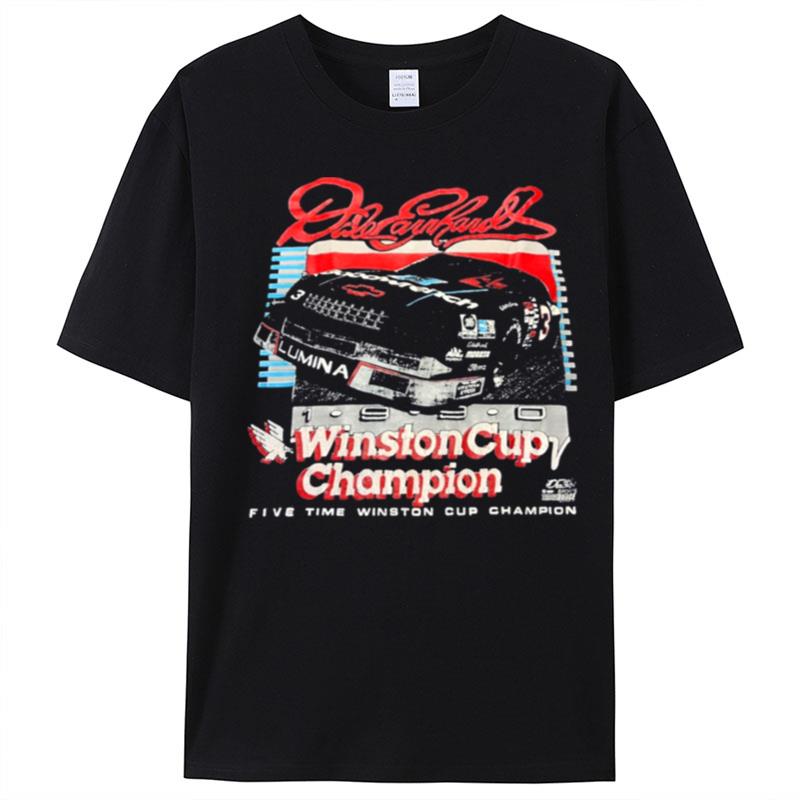 Vintage Dale Earnhardt Winston Cup Champions T-Shirt Unisex