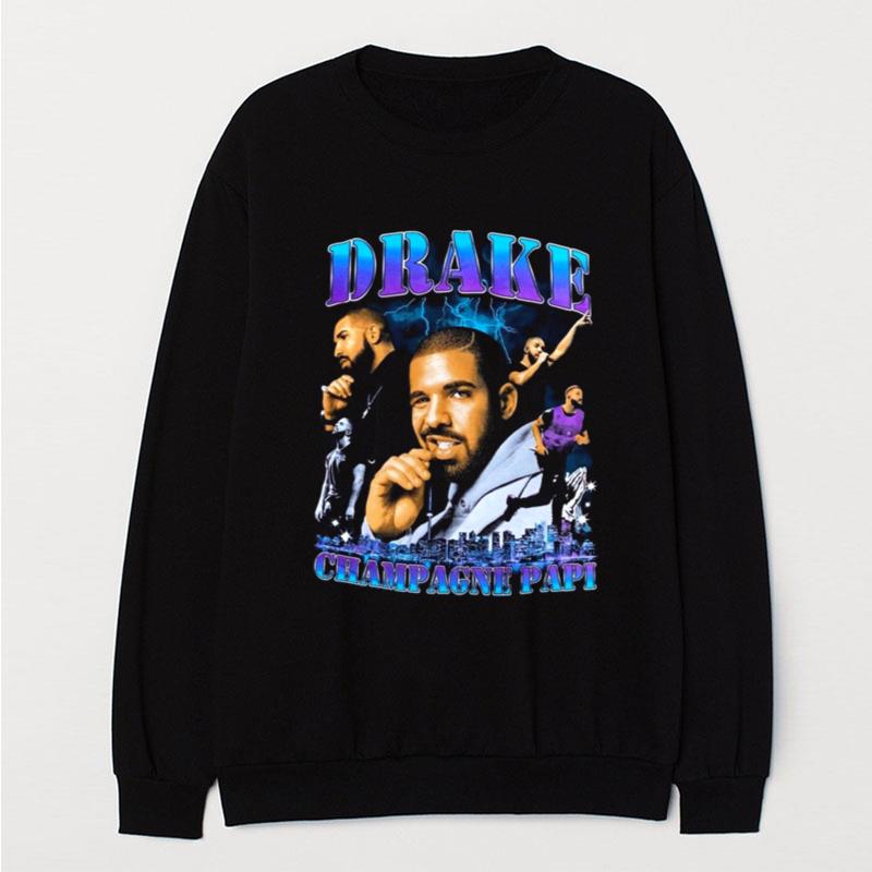 Vintage Drake Gradient Vintage T-Shirt Unisex