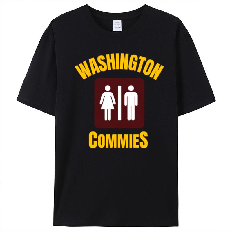 Washington Commies Wc Funny American Football Nickname Wc T-Shirt Unisex