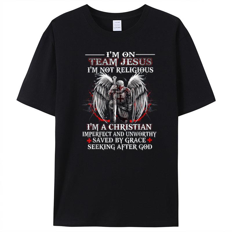 Would Rather Stand With God Knight Templar T-Shirt Unisex