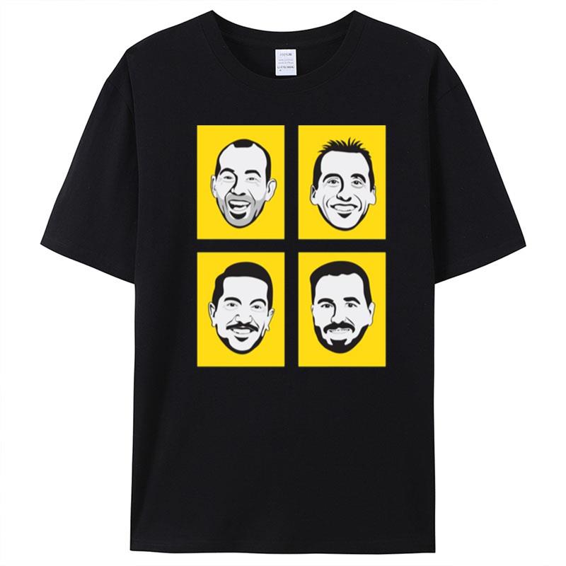 Yellow Graphic Impractical Jokers Edition T-Shirt Unisex