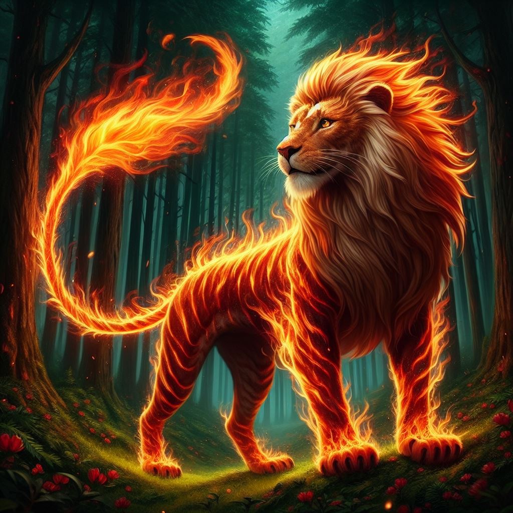 Reveal Secrets Behind the Fire Lion Legend