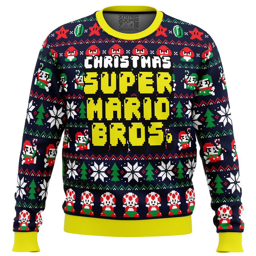 Christmas Mario Bros. Ugly Christmas Sweater