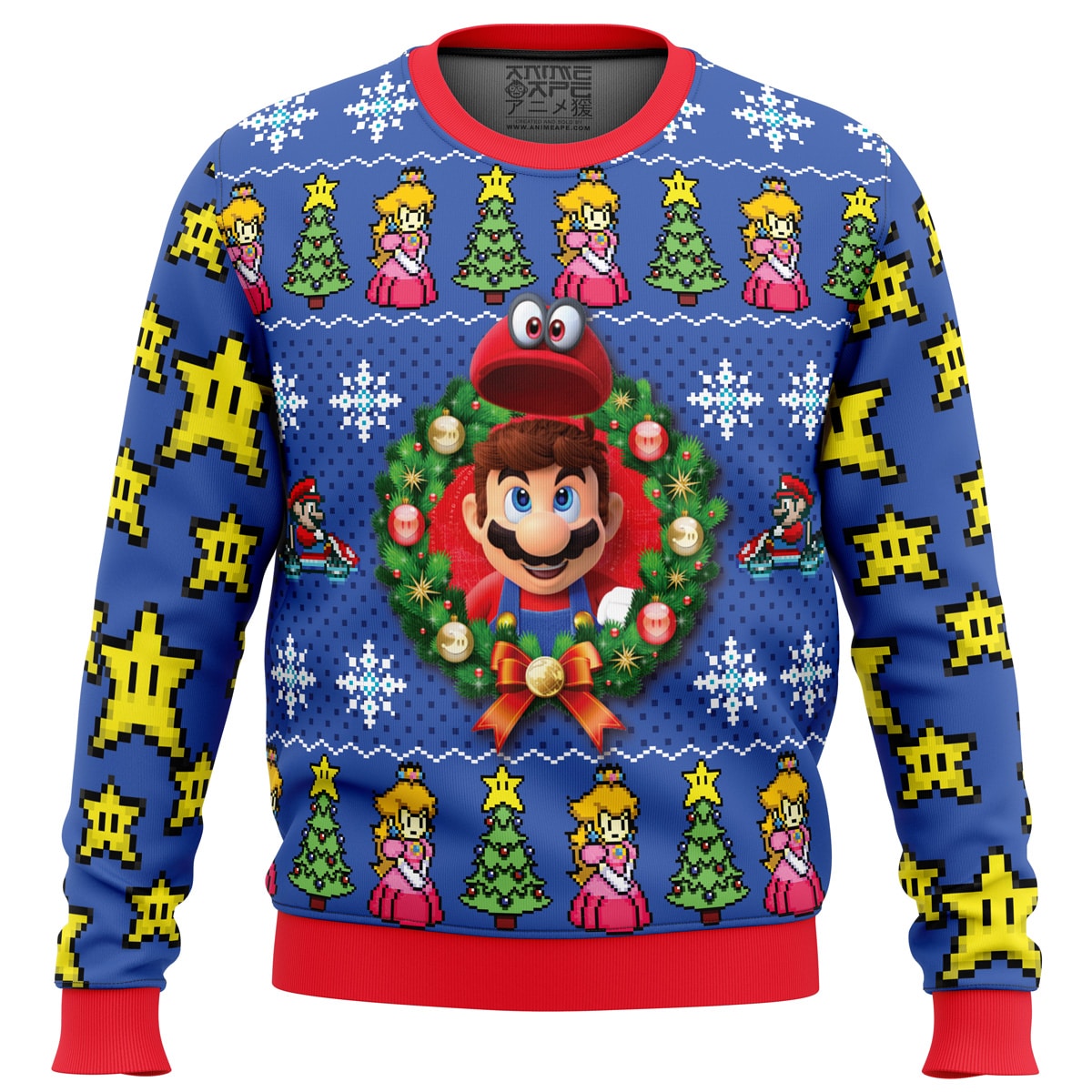 Mario Kart Ugly Christmas Sweater