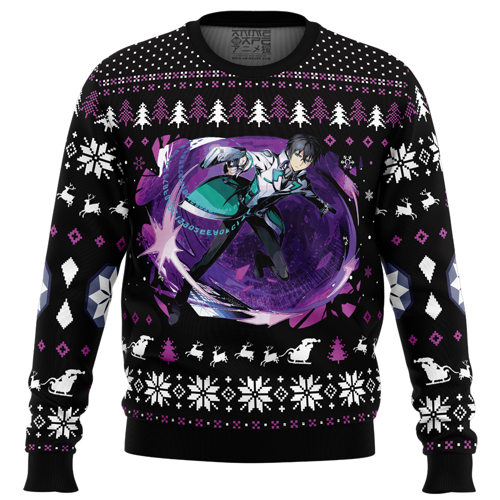 Tatsuya Shiba The Irregular at Magic High School Ugly Christmas Sweater