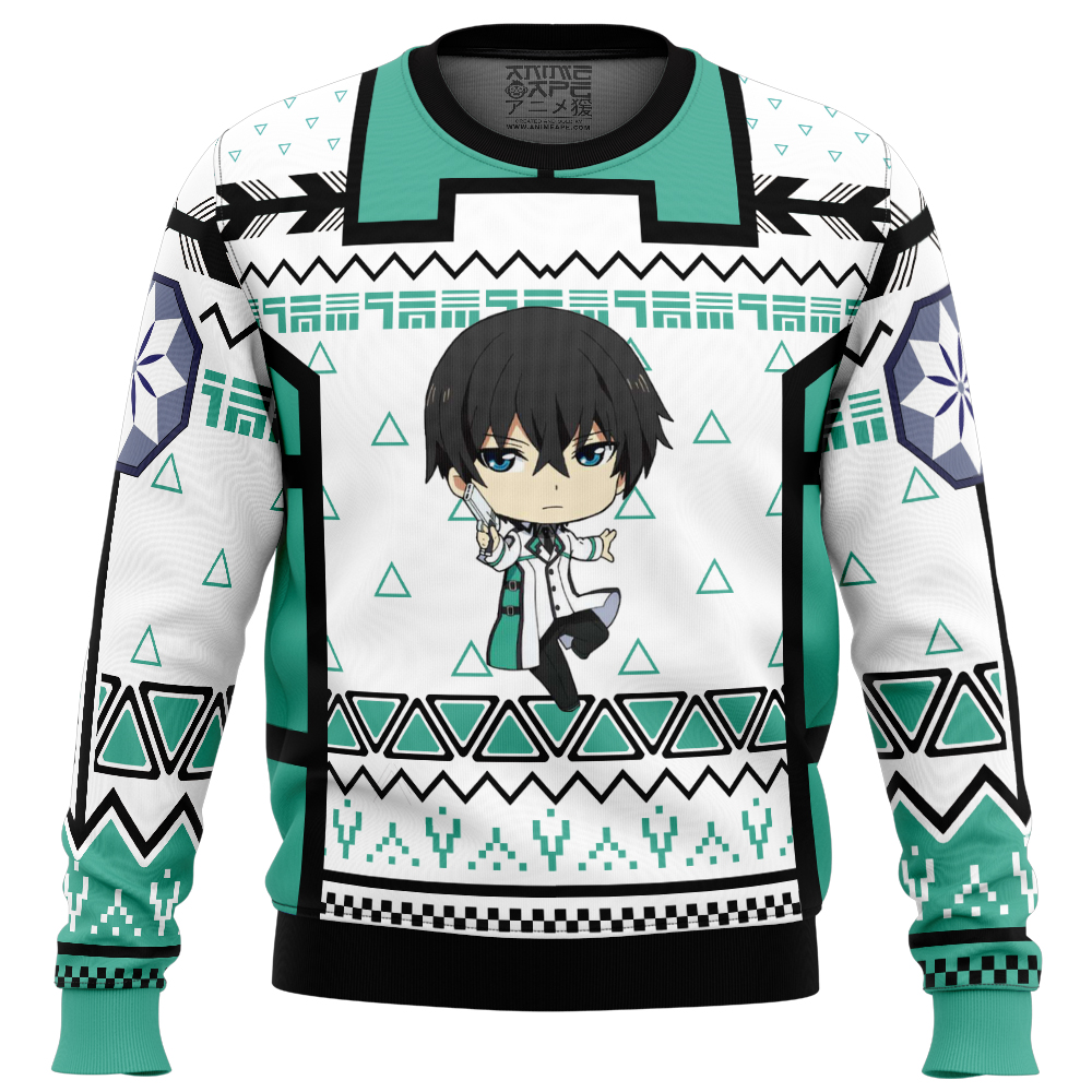 Tatsuya The Irregular at Magic High School Ugly Christmas Sweater