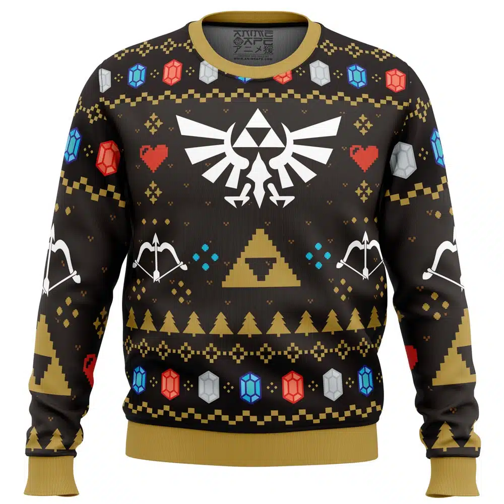 Christmas Hero Zelda Ugly Christmas Sweater