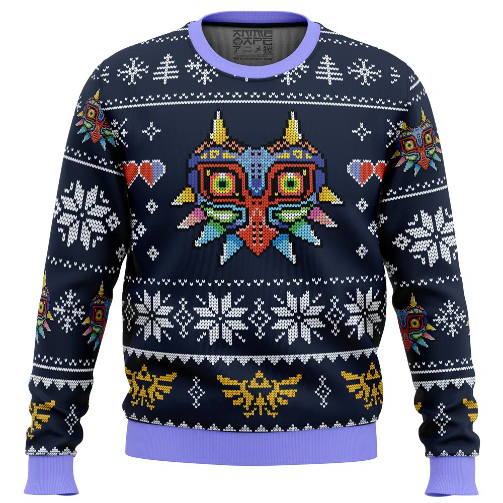 Majora?s Mask Zelda Ugly Christmas Sweater